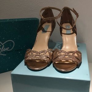 Betsey Johnson Blue Sofia Heels